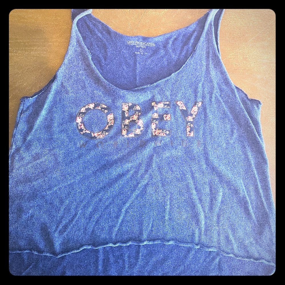 Obey tank top
